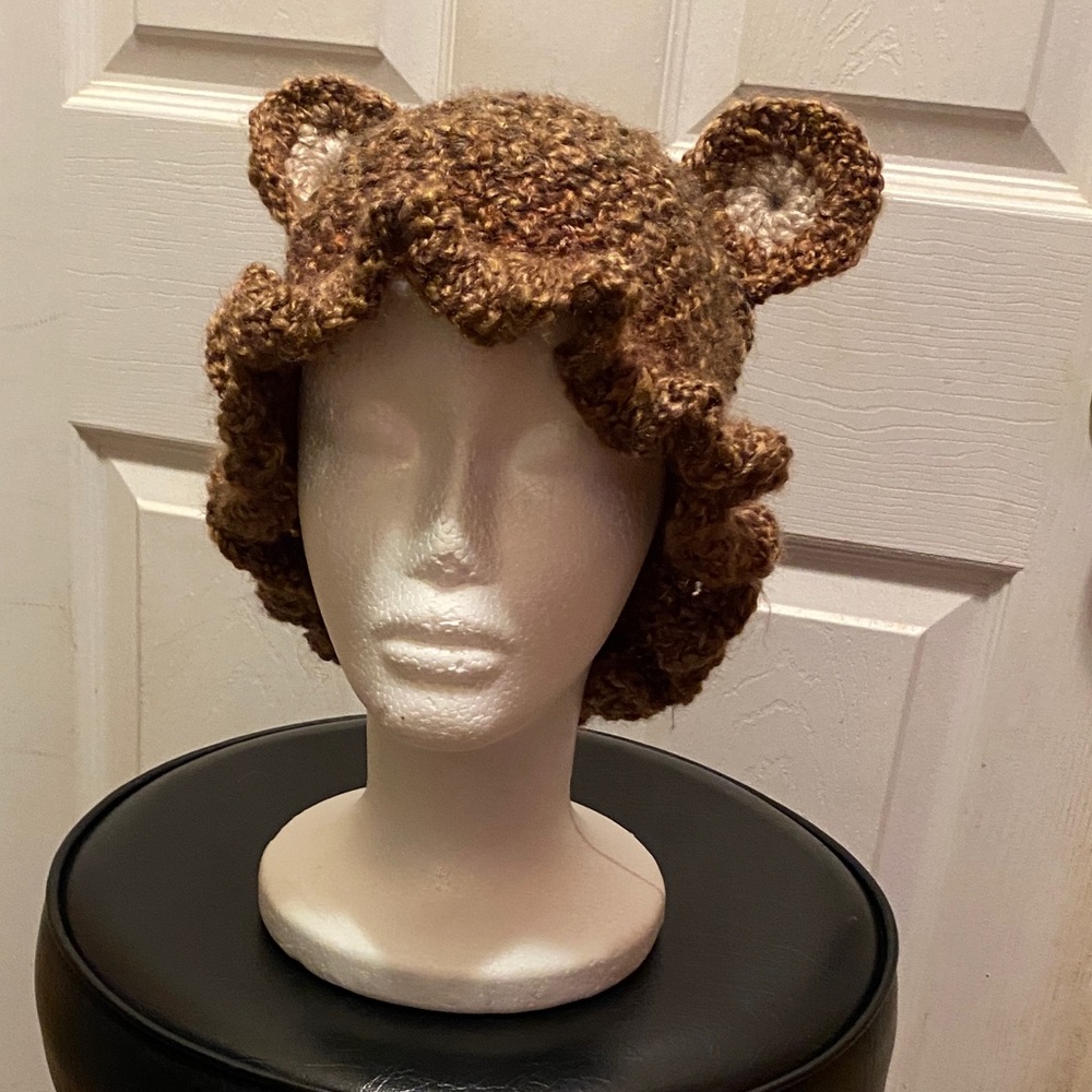 Crochet Teddy Bear hat